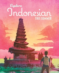 CLI Indonesian Postcard