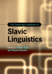 Book cover of Cambridge Handbook of Slavic Linguistics