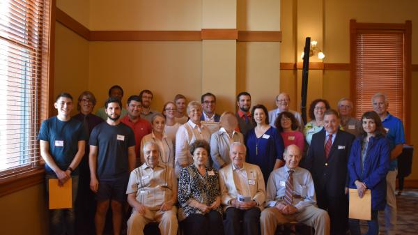 Advisory Board members and CLI students at 2018 July CLI Graduation Ceremony