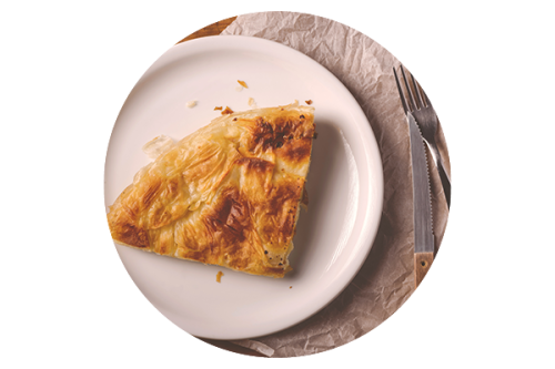 Byrek, an Albanian dish