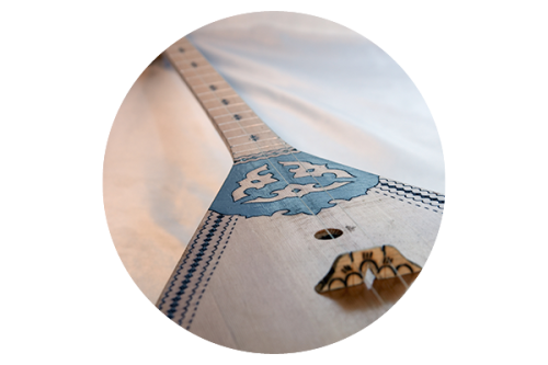 Dombra instrument - Kazakh