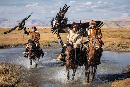 Kazakh Eagle Hunters