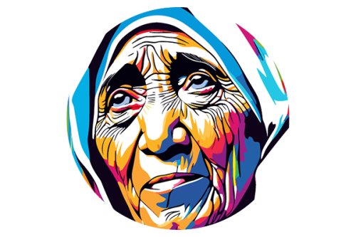 Mother Theresa Painting
