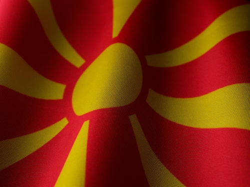 Macedonian Flag Photo