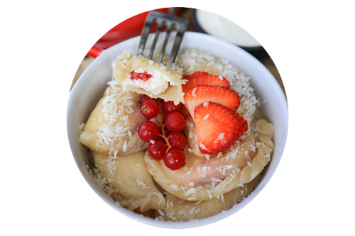 Pierogi Strawberries