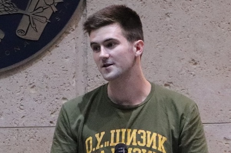 Kevin Morris at the CLI Graduation Ceremony 2023