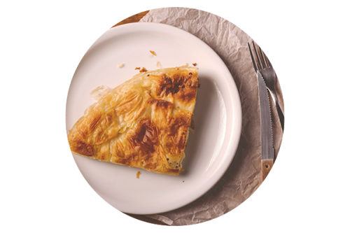 Byrek, an Albanian dish
