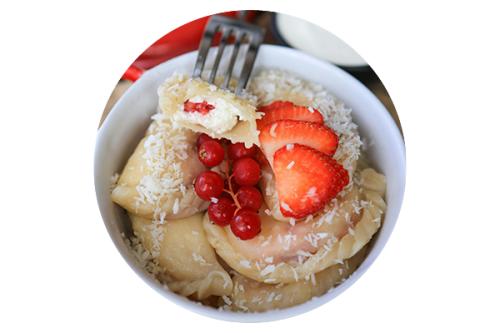 Pierogi Strawberries
