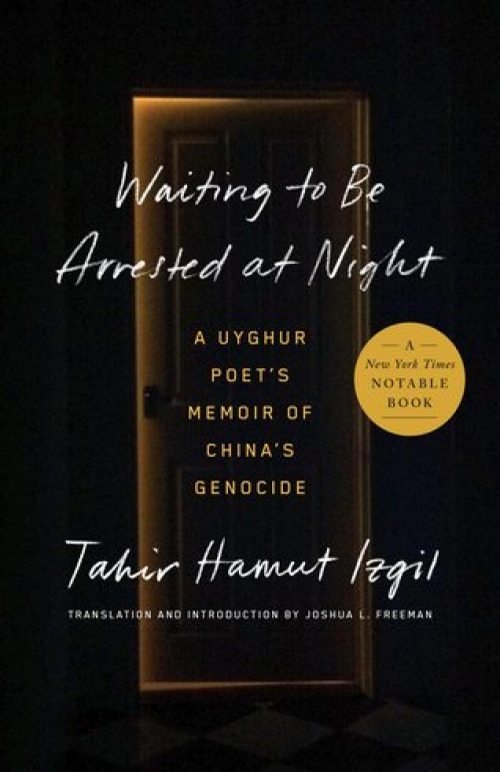 Waiting to Be Tahir black book cover with text title