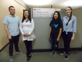 Photo of Noah Pensak_Alisa Burns_Theresa Ruiz_Jenna Caneva